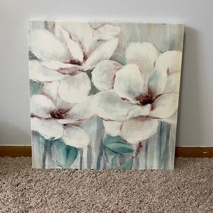 20x20 Flower Canvas